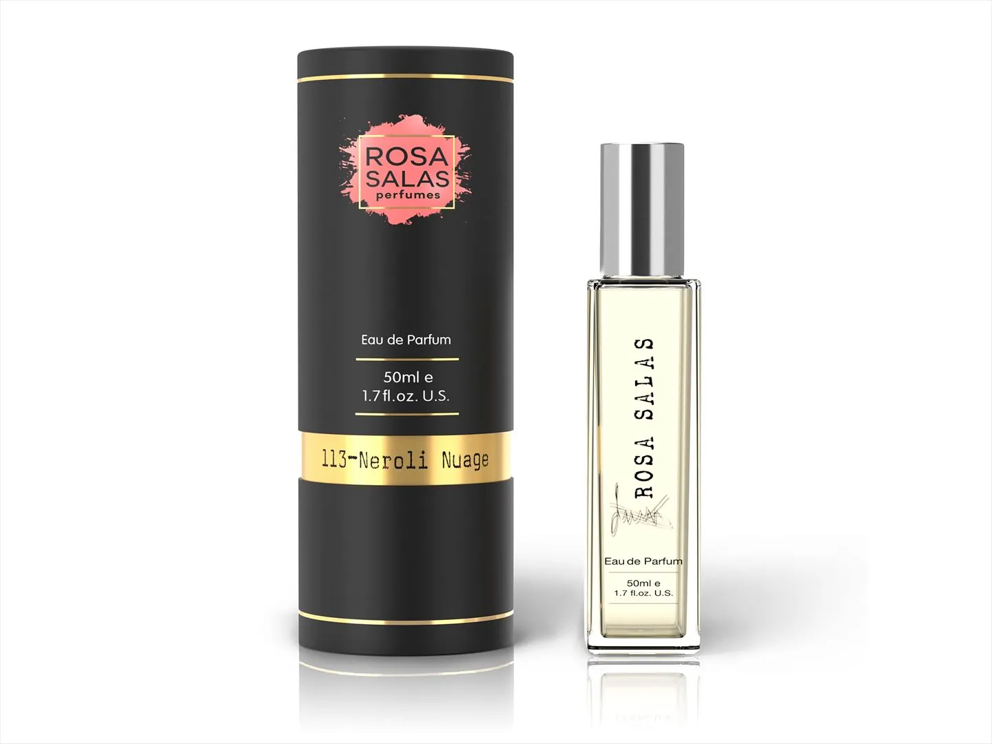 Rosa Salas Perfumes — Photorealistic Cosmetics & Fragrance 3D Product Rendering & CGI Visualization by 3diz Studio