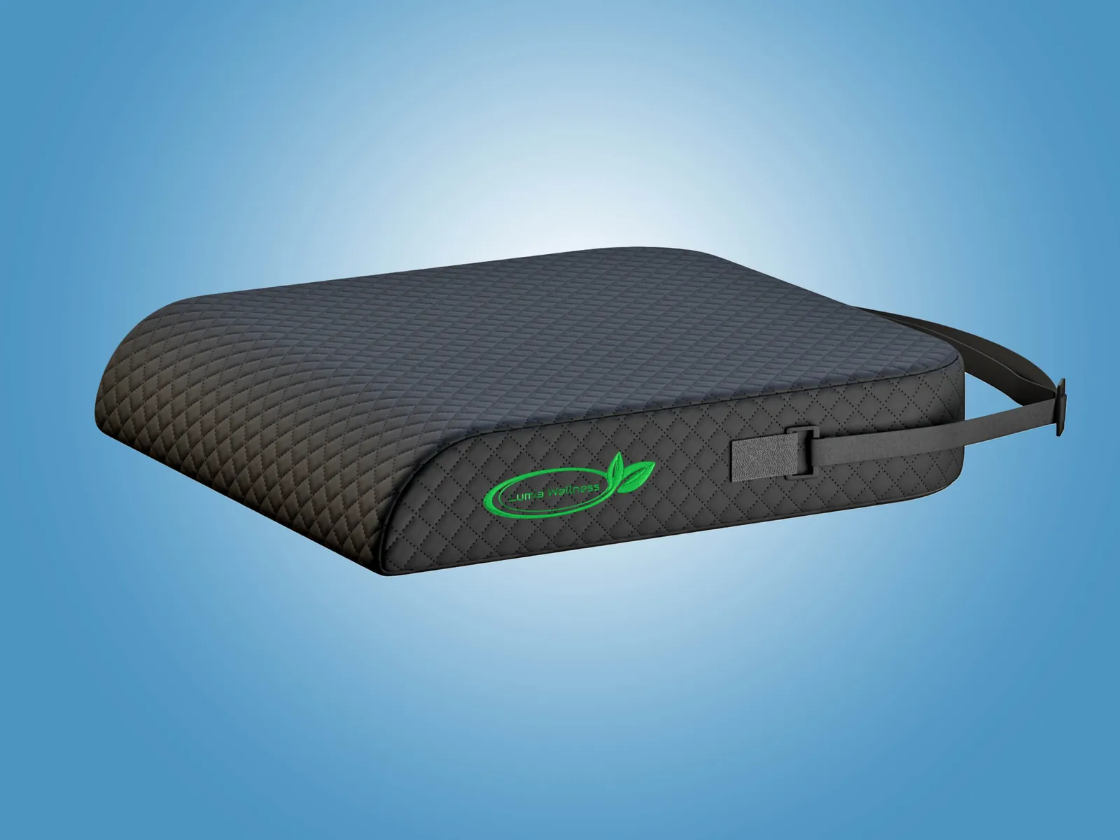 Luma Wellness Seat Cushion — Photorealistic Health & Wellness 3D Product Rendering & CGI Visualization by 3diz Studio