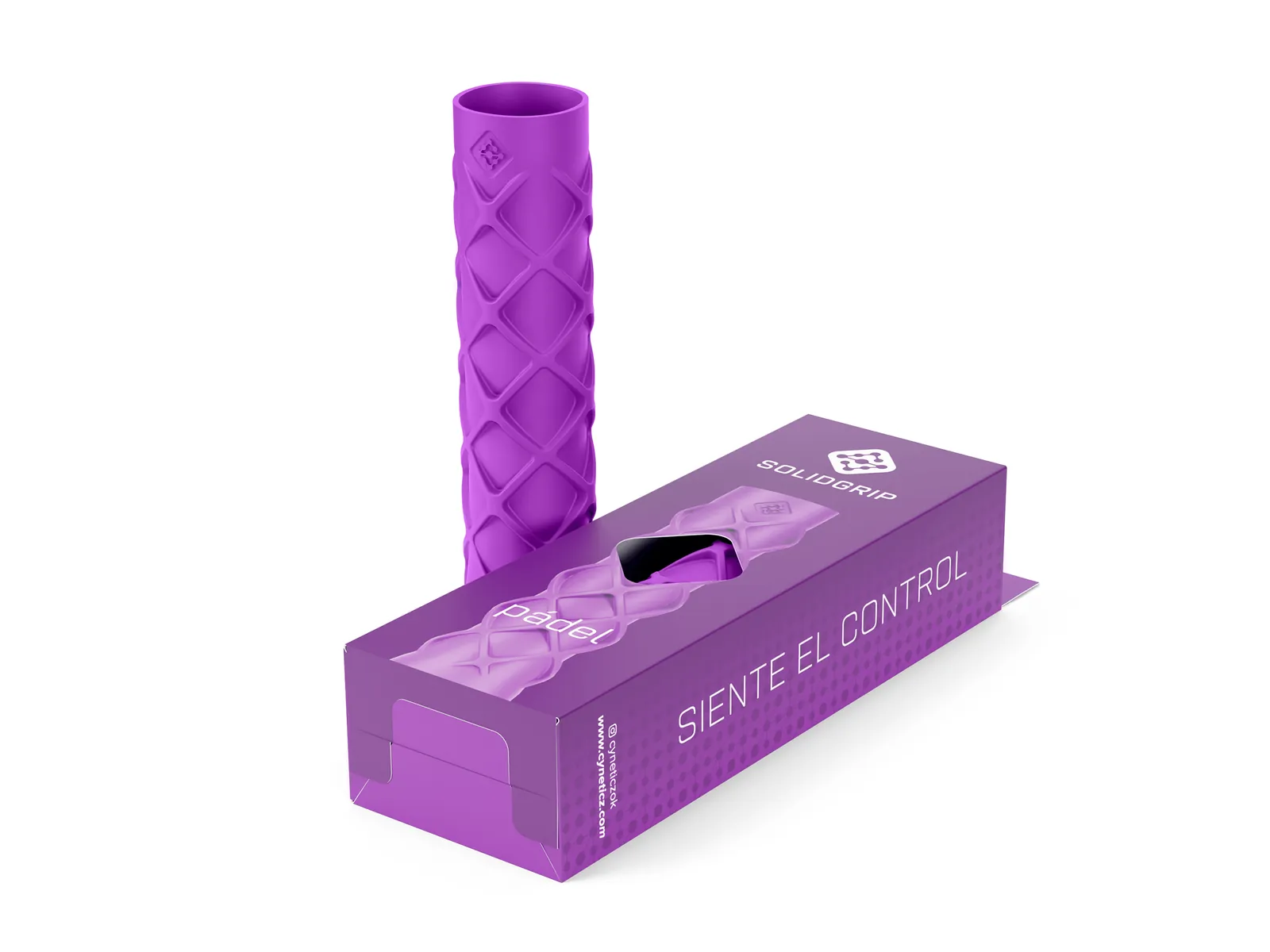 SolidGrip Padel Racket Grip — Photorealistic Sports & fitness 3D Product Rendering & CGI Visualization by 3diz Studio